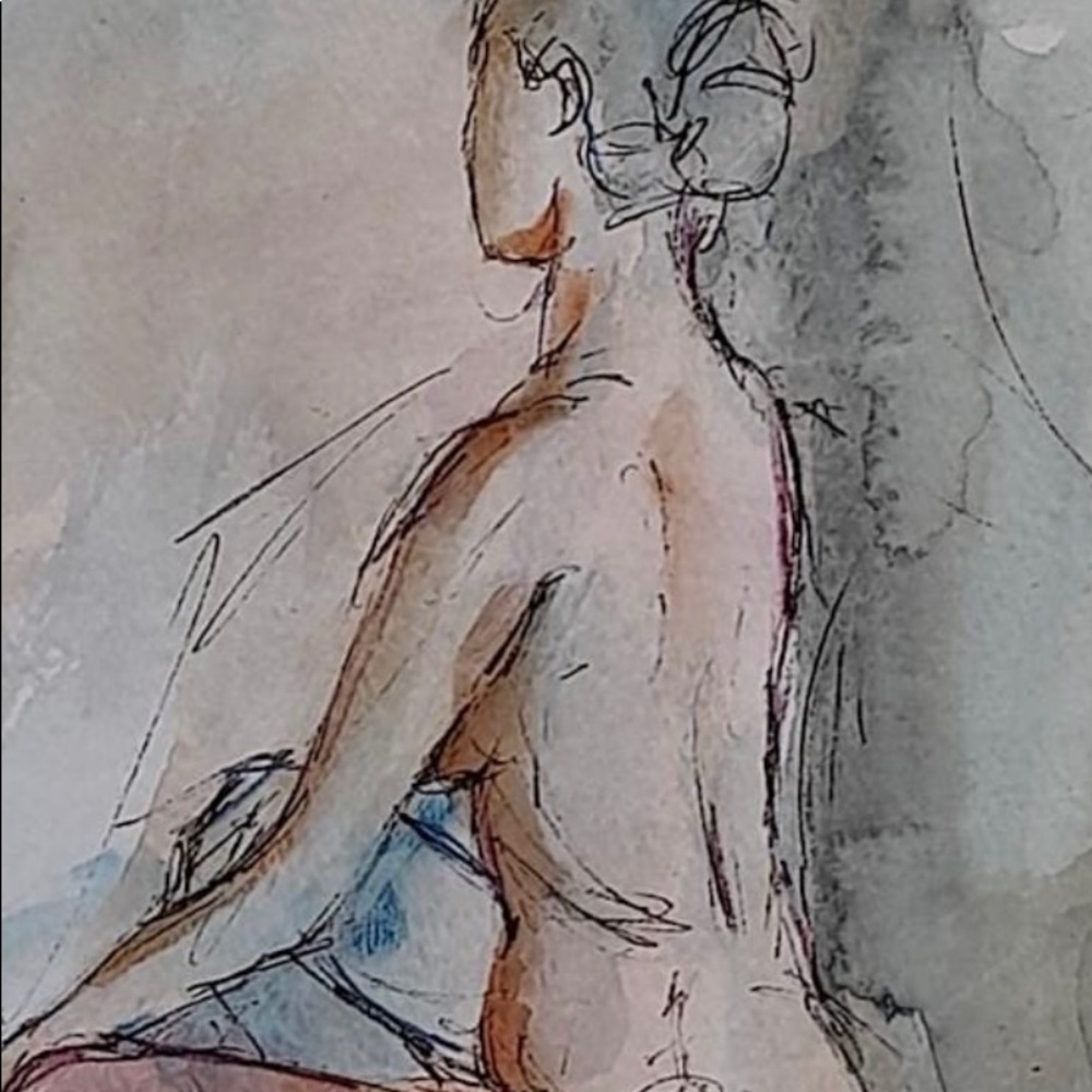 Signed and Numbered Ethan Harper Print 20/95 Of Nude Female